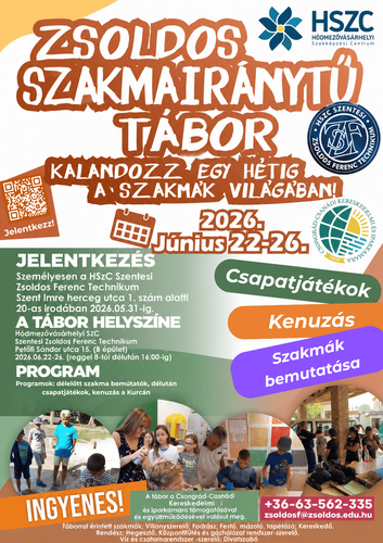 Zsoldos Szakma Iránytű Tábor - Nyári Tábor